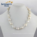 Large Baroque Pearl Necklace 11-15m AA Edison Pearl Necklace Freshwater
